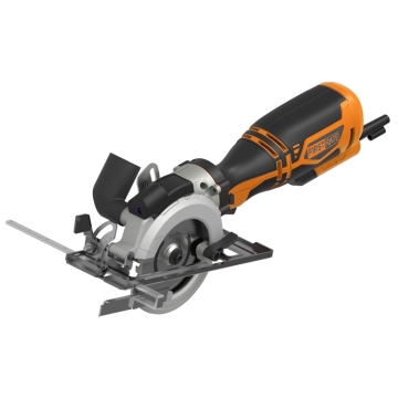 710W Electric Mini Compact Circular Saw with Laser Guide and Household Metal Pulley Rail