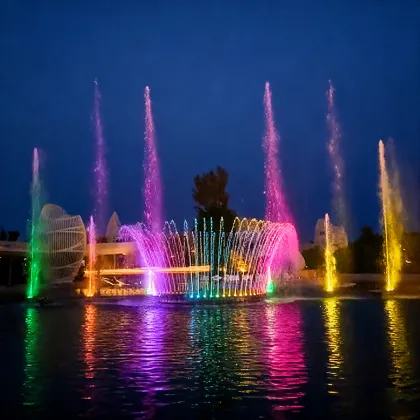 Musical Fountain for Lakes Ponds