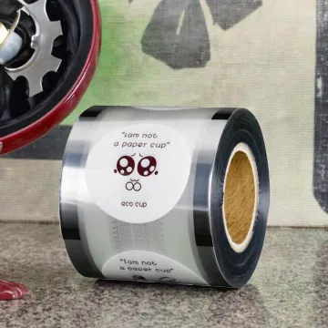 Custom Tea Lid Film for Bubble Tea Cups