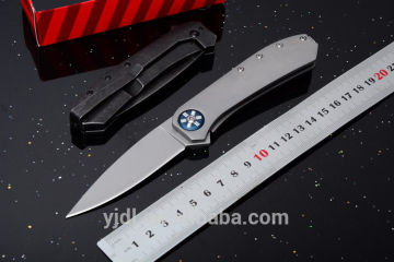 4.92" Folding Pocket Knife with Reversible pocket clip SpeedSafe assisted open Frame lock