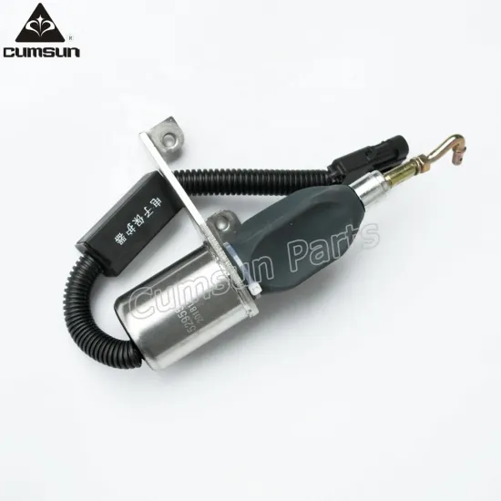 QSC8.3 fuel shutoff valve 6CT8.3 engine fuel pump solenoid 5292297