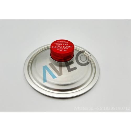 84mm Lubricant Can Caps 84mm brake fluid tin can screw caps Supplier