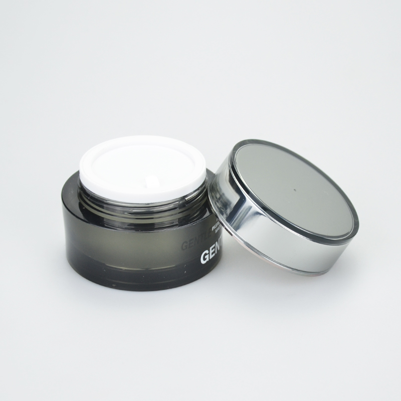 Paquete cosmético de cuidado de la piel 30g 50 ml de plástico recipientes de crema para acrílico frasco para crema