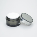Dubbele wandgrijs 15 ml 30 ml 50 ml Plastic lege arcylische cosmetica Packaing Jar Gel Lotion