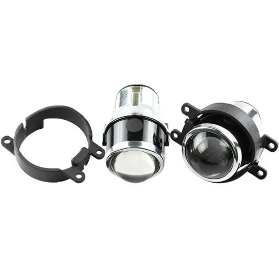 2X 2.5 Inch Bi-Xenon Retrofit Projector Lens - Driving Fog Lamps for Car and Motorcycle (H8/H9/H11)