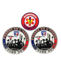 Promotion custom 2D logo soft PVC rubber patch