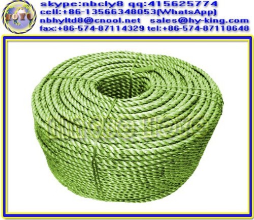 pp monofilament 3 strand twisted rope , pp rope twisted , polypropylene rope 16mm