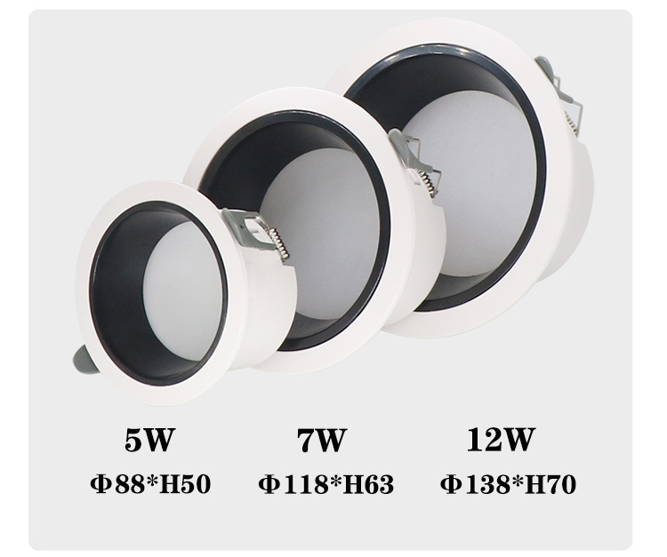 Fire Rated Recessed Led Downlight