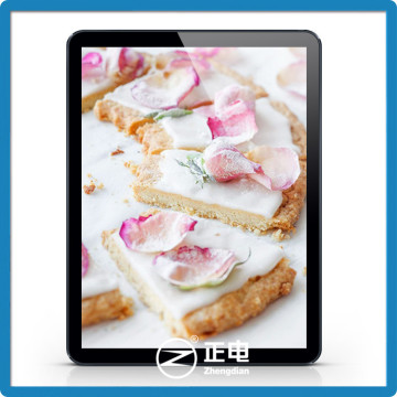 Restaurant indoor decoration a4 led backlit acrylic digital photo frame