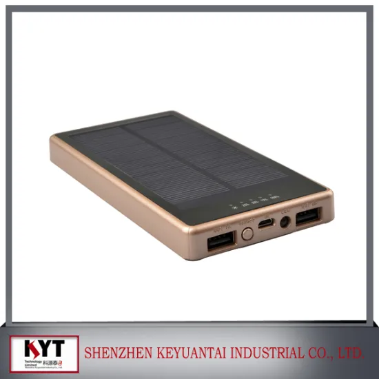 Factory Price 7000mAh Solar Charger Power Bank with CE, ROHS, FCC