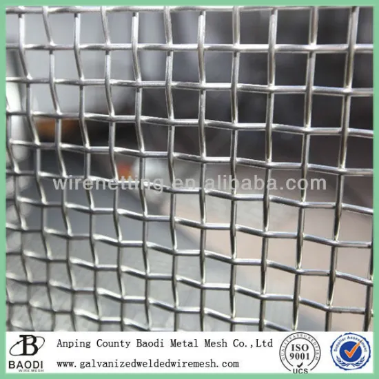 Knitted crimped wire mesh (Baodi Manufacture ISO9001:2000)