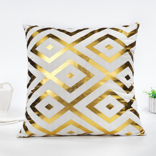 New-pillow case Nordic style printed linen cushion cover