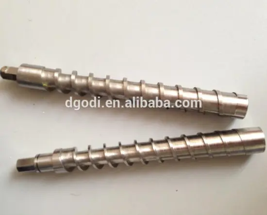 cnc machining stainless steel reciprocating screw and leadscrew