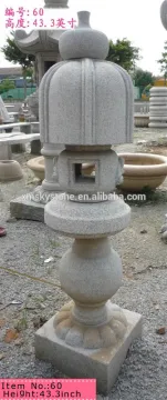 item60 china grey outdoor stone lantern