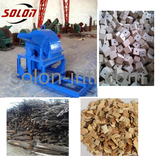 Tree Branch Timber/ Wood Crusher Pulverizer Machine