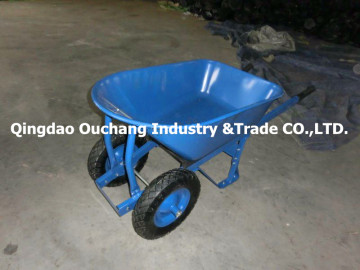 Heavy Duty Two Wheel Builders Wheel Barrow