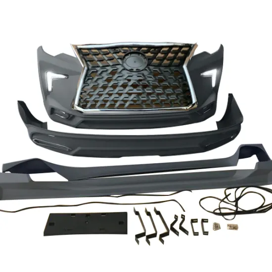 Full Body Kit Grille Front Bumper Upgrade for TOYOTA Fortuner 2021-2023