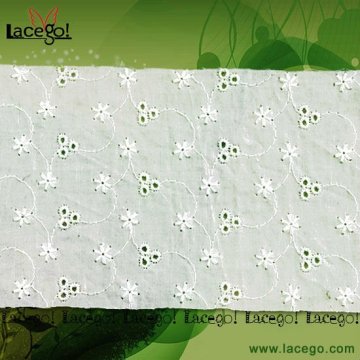 100% cotton allover embroidery lace