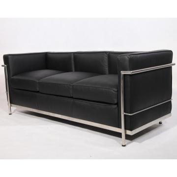 Full Grain Leather Le Corbusier LC2 Sofa Replica