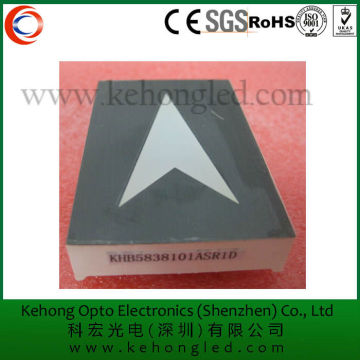 38.2*38.2mm super red led arrow display