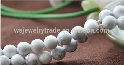 Bai Songshi bead bead Turquoise semi-finished products wholesale Factory direct sales