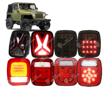 เบรกหลังหยุดอุปกรณ์เสริมโคมไฟย้อนกลับสำหรับ wrangler yj cj tj