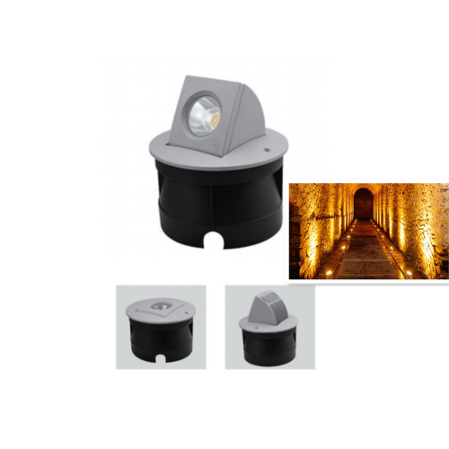 LED underground light used as guide