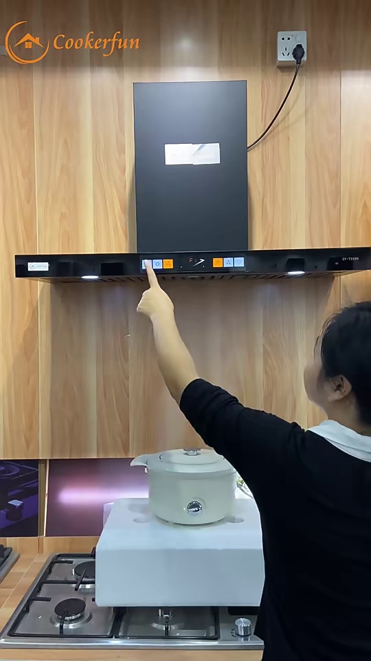 Custom Or Standard Best Welcome Fashion Kitchen Range Hood Modern Novel Design Stainless Steel Range Hood
