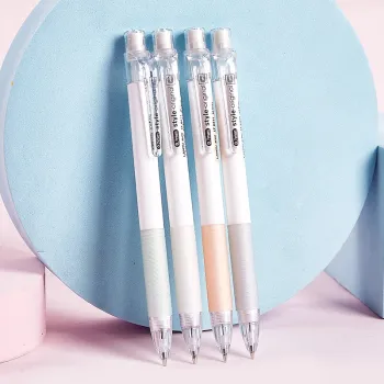 4pcs Automatic Pencils: Get Ready for School with 0.5/0.7 Student Mechanical Pencils