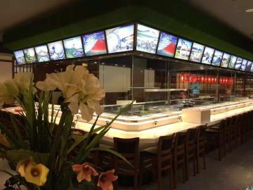 Flexible Layout Rotary Sushi Conveyor Belt