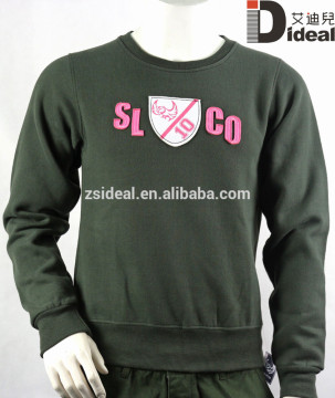 Custom mens crewneck sweatshirt without hood
