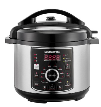 Stainless Steel 6L Electric Pressure Cooker - 2-in-1 Multi Function