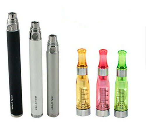 Rebuildable Atomizer Ego Twist E-cigarette Zipper Packaging , Hookah E-cigarettes