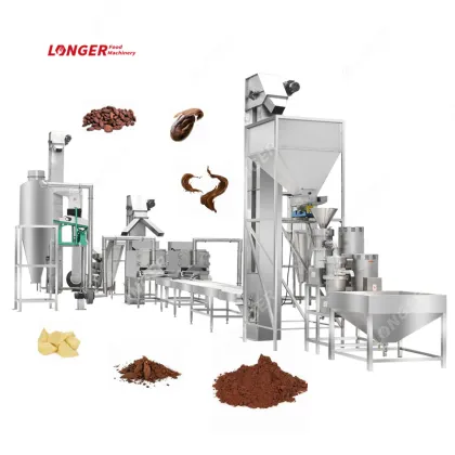 Cocoa Bean Powder and Chocolate Liquor Processing Machines