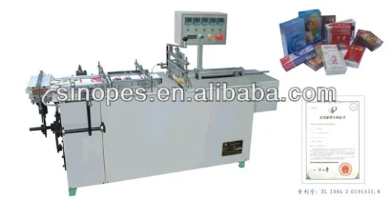 BTB-I Semi - automatic cellophane wrapping machie
