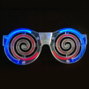 Fashion LED Spiral Sunglasses