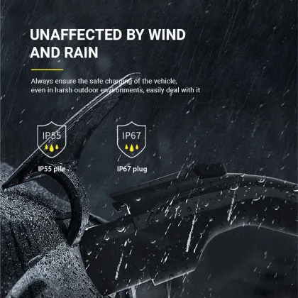 WorkersBee Wallbox App Control GBT Plug Wall-Mounted 32A 7kW EV Charging Stations