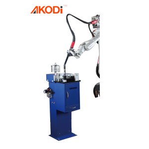 Automatik Robotic Obor dan Stesen Pembersihan Nozzle