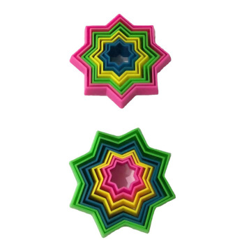 3D Color Deformation Stacking Decompression Educational Toys for Children