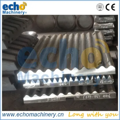 jaw crusher spare parts Extec C12 jaw plate