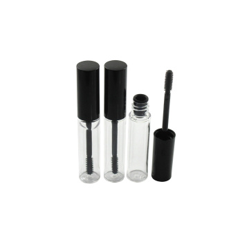 Clear 6.5ml Empty Round Mascara Tube with Lash Growth Serum and Wand