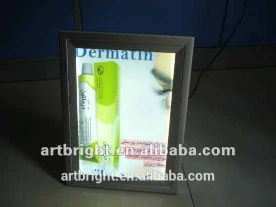 Advertising single side LED ultra thin light box