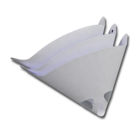 Factory Supply High Quality Disposable Paint Paper Strainers 190micron 160grams for Car Paint