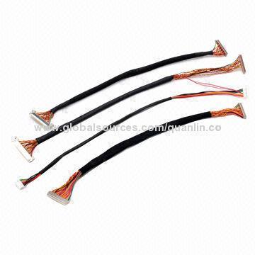 Customized LVDS wire harness, RoHS Directive-compliant