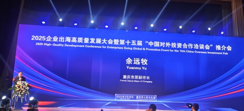 Tang Daiping, general manager of Liyu Precision, was invited to attend the 2025 Enterprise Overseas High-quality Development Conference