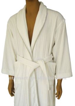 hotel bathrobe 100% cotton bathrobe for hotel use