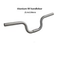 Titanium guitlebar aloy titânio moldura barra