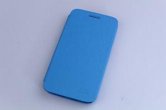 Sea Blue Slim Samsung Leather Cases For Soft Genuine Leathe