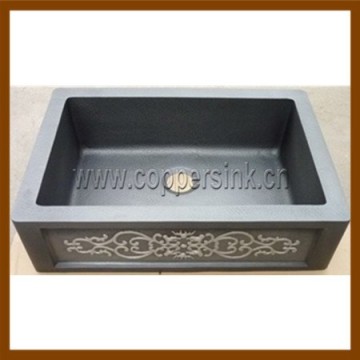 single bowl copper ktchen sink made in China kitchen appliance
