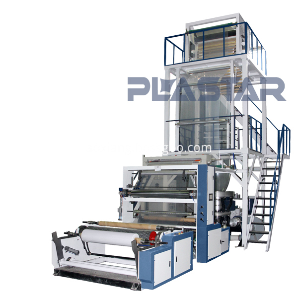 ABA three layer film blowing machine